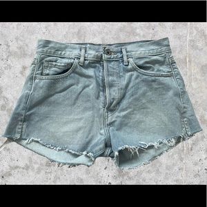 Levi's Made & Crafted Cheeky High Rise Denim Shorts Size 27